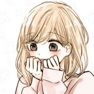 🦊 Anime, Cartoon, Schattig, Meisje, Manga telegram sticker