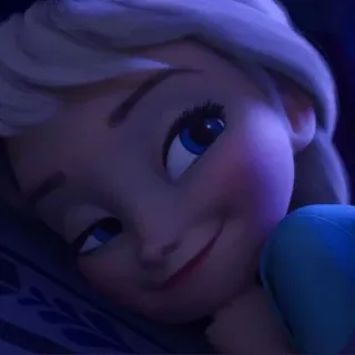 👾 Elsa Frozen Elsa, Frozen, Disney, animado, princesa, reina telegram sticker