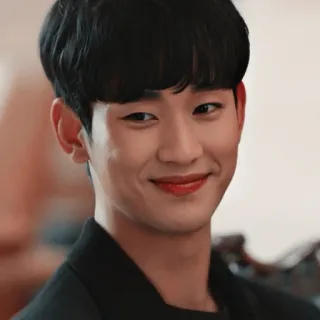 😇 retrato, hombre, actor, coreano, sonrisa, persona telegram sticker