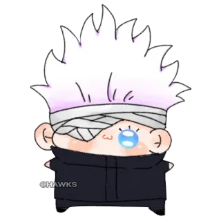 😉 @HAWKS Anime, Charakter, Fanart, Manga telegram sticker