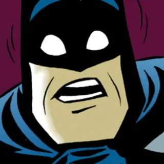 📎 Batman Batman, DC Comics, Superheld, Cartoon, Comic, Vigilant telegram sticker