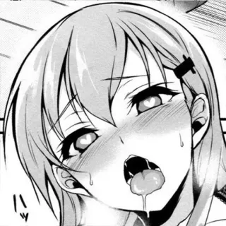 🤤 anime, manga, ecchi, girl telegram sticker