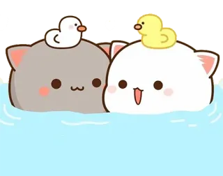 Peach Goma Cats @PeachLovesGoma telegram stickers