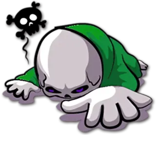 💀 만화, 캐릭터, 크리쳐, 괴물, 디지털 아트 telegram sticker