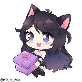 🎁 Nyanners Virtual YouTuber @FIX_XTFOX telegram sticker