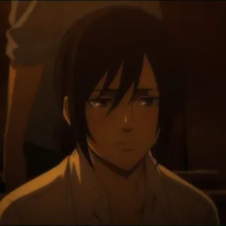 Mikasa Ackerman @jovva_nca telegram stickers