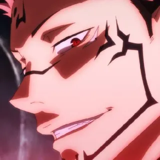 ☁️ Ryomen Sukuna Jujutsu Kaisen Anime, Manga, Ryomen Sukuna, Jujutsu Kaisen, Maldición, Demonio telegram sticker