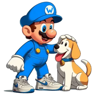 🐕 卡通, 狗, 鞋子, 角色 telegram sticker