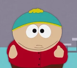 😺 Eric Cartman South Park 卡通, 人物, 南方公园, 埃里克·卡特曼 telegram sticker