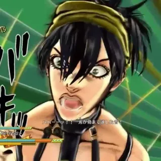 🤯 Narancia Ghirga JoJo's Bizarre Adventure ハバーツー！！ 刃が骨までほしたぞ！ Anime, Le Bizzarre Avventure di JoJo, Narancia Ghirga, Manga, Personaggio, Stand, Combattente whatsapp sticker