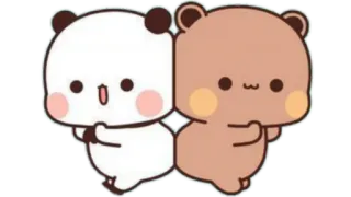 🫖 Panda, Oso, Lindo, Dibujos animados, Animales, Kawaii telegram sticker