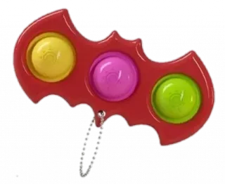 🦇 蝙蝠, 指尖玩具, 感官玩具, Pop It telegram sticker