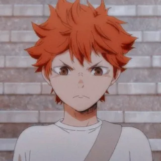 Hinata shoyo by @nexunussq whatsapp stickers