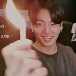 🔥 Jungkook 정국, BTS, K팝, 아이돌, 가수, 연예인 telegram sticker