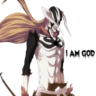😏 Ichigo Kurosaki Bleach anime, manga, ichigo, hollow, sword, shinigami telegram sticker