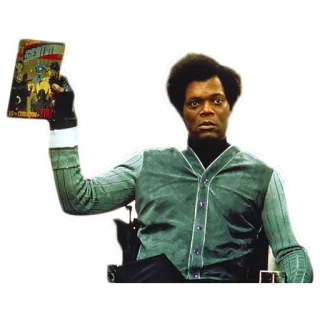 😐 Samuel L. Jackson 배우, 유명인, 인물 사진, 사람, 영화 whatsapp sticker