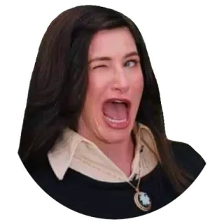 😜 Agatha Harkness WandaVision tv show, marvel, villain, witch, blink telegram sticker