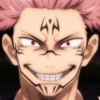 😠 Ryomen Sukuna Jujutsu Kaisen Аниме, Манга, Проклятие, Демон, Сукуна, Jujutsu Kaisen, Персонаж, Злодей telegram sticker