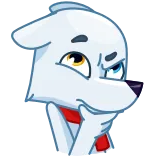 Arctic Fox - @TgEmojis telegram emojis 🤔