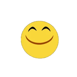 😊 Sonrisa, Emoji, Feliz, Amarillo whatsapp sticker