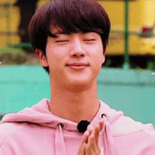 🍪 Jin kpop, idol, person, singer, happy whatsapp sticker