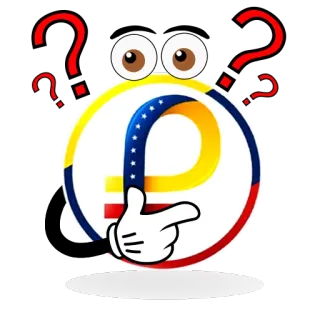 🤔 pergunta, pensando, confusão, ícone, venezuela, política telegram sticker