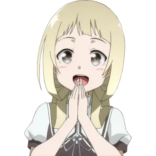 😄 anime, ragazza, carina, personaggio, cartone animato telegram sticker