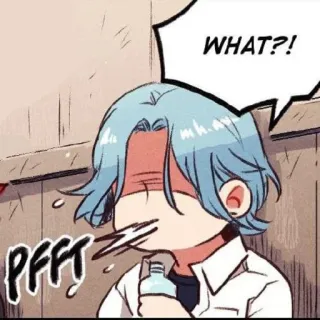 😳 WHAT?! Anime, Surpreso, Exasperado, Pergunta, Chocado telegram sticker