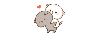 🫖 kucing, lucu, hewan, kartun, cinta, menggemaskan telegram sticker