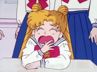 🥱 Sailor Moon SailorMoon90s Sailor Moon, Anime, Kartun, 90-an telegram sticker