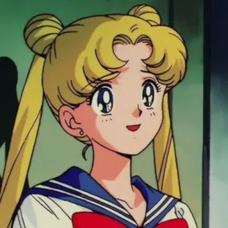 🌙 Sailor Moon Anime, Sailor Moon, Cartoon, Meisje, Personage, Magical Girl telegram sticker