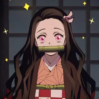 🥰 Nezuko Kamado Demon Slayer Anime, Nezuko, Demon Slayer, Manga, Carino telegram sticker