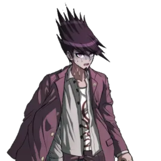 😰 Kaito Momota Danganronpa V3: Killing Harmony anime, spocony, postać, Danganronpa, Kaito, Momota whatsapp sticker