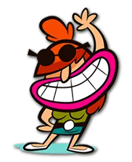 😬 卡通, 角色, 太阳镜, 夏天, 海滩, 插图 telegram sticker