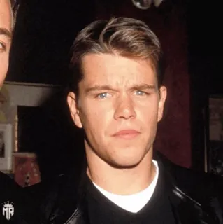 ☣ Matt Damon Matt Damon, actor, celebrity, portrait telegram sticker