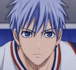 🎲 Kuroko Tetsuya Kuroko's Basketball anime, basketball, manga, kuroko, kuroko no basket, kuroko tetsuya telegram sticker