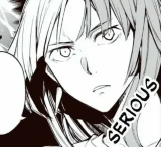 🎲 SERIOUS Anime, Mangá, Sério, Expressão, Quadrinhos, Desenho animado, Retrato whatsapp sticker