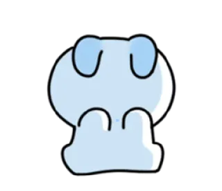 💭 角色, 可爱, 卡通 telegram sticker