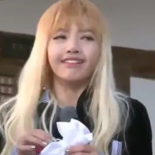 🙂 Lisa kpop, lisa, blackpink, singer, idol, woman telegram sticker