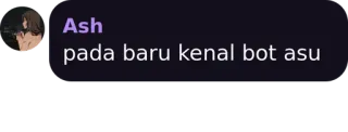 🤔 pada baru kenal bot asu telegram sticker