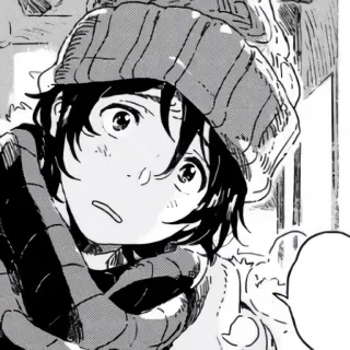 🌼 Anime, Manga, Junge, Winter, Porträt, Jugend telegram sticker