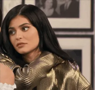 ✨ Kylie Jenner persona, donna, ritratto, celebrità telegram sticker