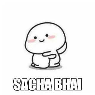 🤔 3c22a8f1 SACHA BHAI whatsapp sticker