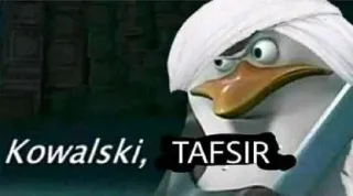 🧐 0ac88bc8 Kowalski Madagascar Kowalski, TAFSİR kowalski, madagascar, pingüino, tafsir telegram sticker