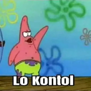 🤔 0dcc195b Patrick Star Spongebob Squarepants LO KONTOL patricio, bob esponja, dibujos animados, estrella de mar telegram sticker