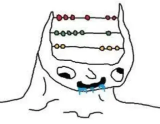 #⃣ 0dd3aac3 otak, meme, abakus, derp, air liur telegram sticker