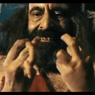 💪 341259e6 jari tengah, ofensif, gestur, kasar, menghina telegram sticker