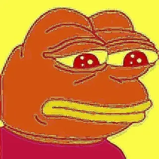 🔥 a0d483b7 Pepe the Frog katak, meme, internet telegram sticker