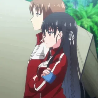 ⚜️ 0b993eb9 动漫, 情侣, 实力至上主义教室, 女孩, 男孩 telegram sticker