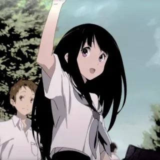 🌸 5c669142 动漫, 女孩, 制服, 可爱, 学校 telegram sticker